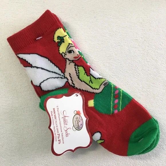 Disney Accessories Pairs Of Disney Fairies Tinker Bell - Main Image